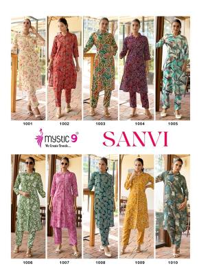 Mystic9 saanvi vol 1 cord set wholesalers in surat